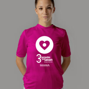 Camiseta Outubro Rosa 2022 <br>Dry Fit – IMAMA RUN